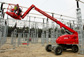 Diesel telescopic booms