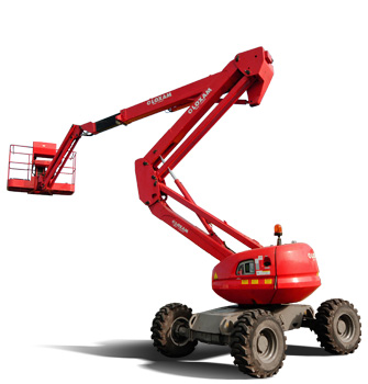 Diesel articulated booms